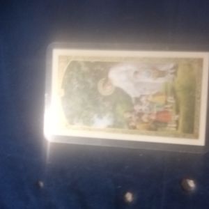 Beatitudes and footprints card